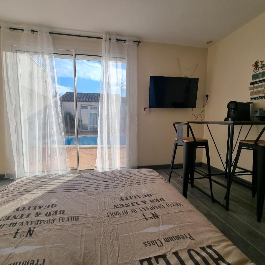 Chambre Avec Piscine Partagee Marcorignan Екстериор снимка